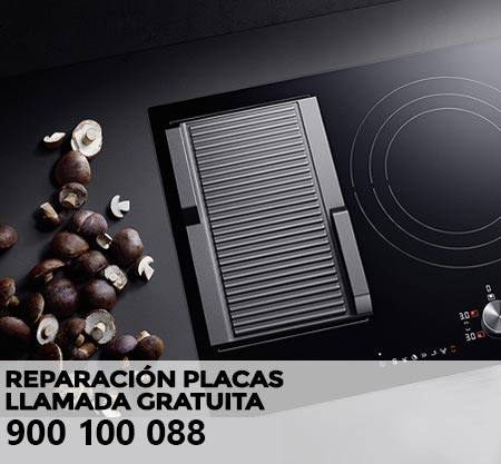Reparación averías placa de cocción Bru